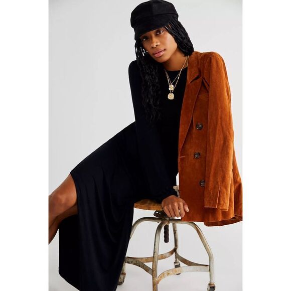 Free people - Luna Midi black Size S - Picture 2 of 8